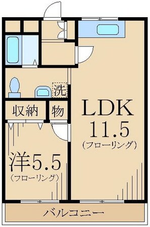 オリーブガーデンの物件間取画像